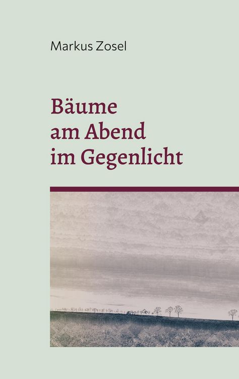 Produktbild: B&auml;ume am Abend im Gegenlicht
