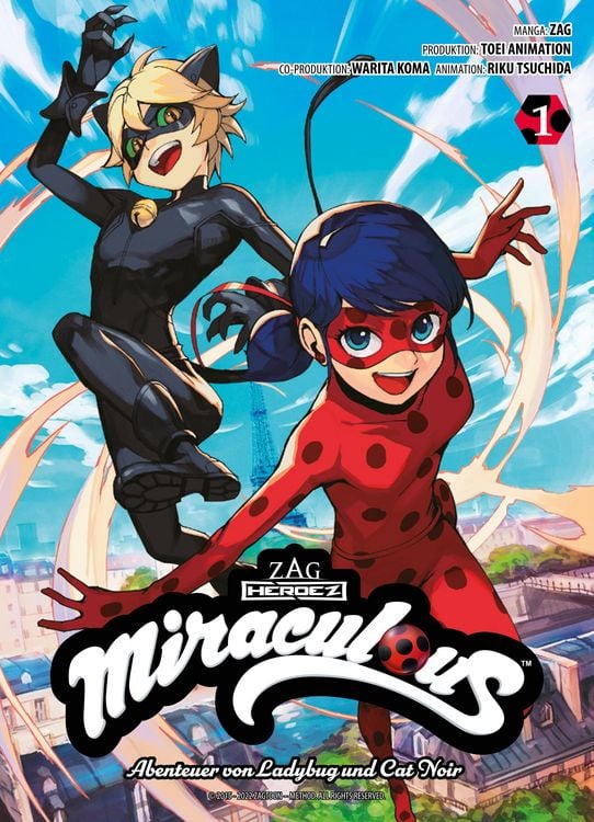 Produktbild: Miraculous, Band 1 - Abenteuer von Ladybug und Cat Noir