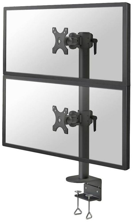 Produktbild: Neomounts Monitor-Tischhalterung FPMA-D960DVBLACKPLUS 2 Display(s) 43,2 cm (17") - 124,5 cm (49") Schwarz Schwenkbar, Rotierbar, Neigbar