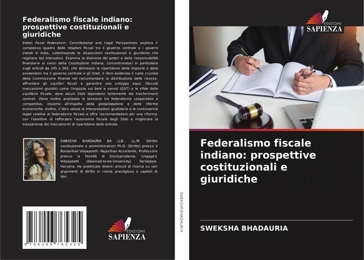 Produktbild: Federalismo fiscale indiano: prospettive costituzionali e giuridiche