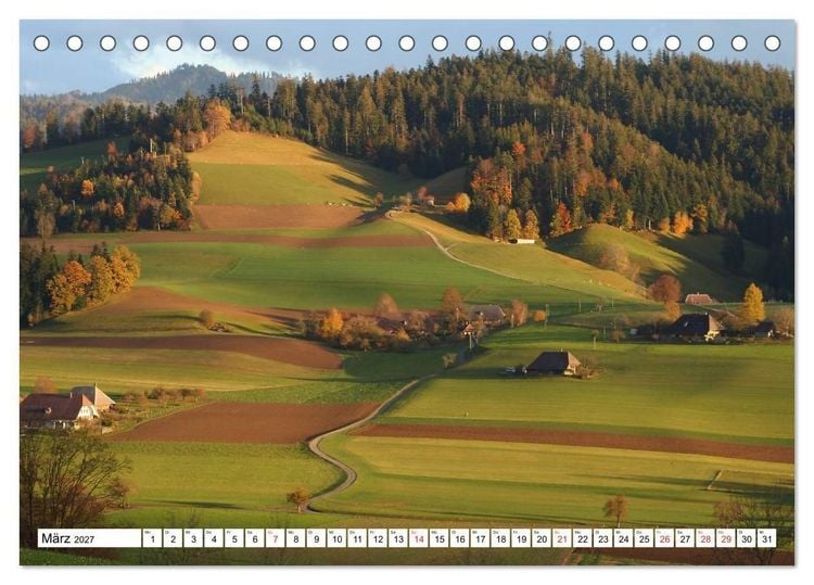 Produktbild: Unteremmental (Tischkalender 2027 DIN A5 quer), CALVENDO Monatskalender