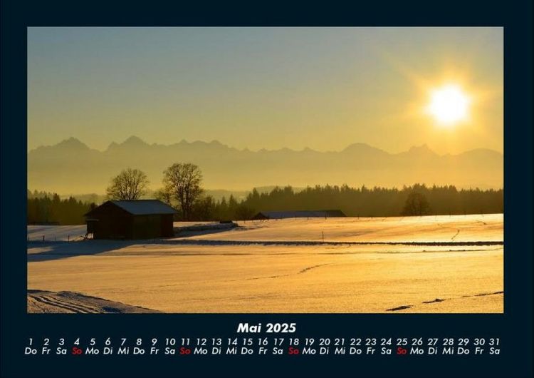 Produktbild: Sonnenunterg&auml;nge 2025 Fotokalender DIN A4