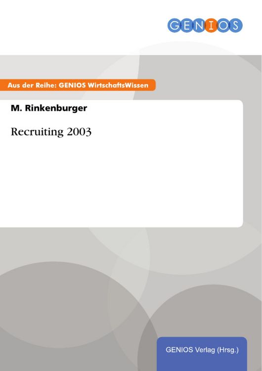 Produktbild: Recruiting 2003