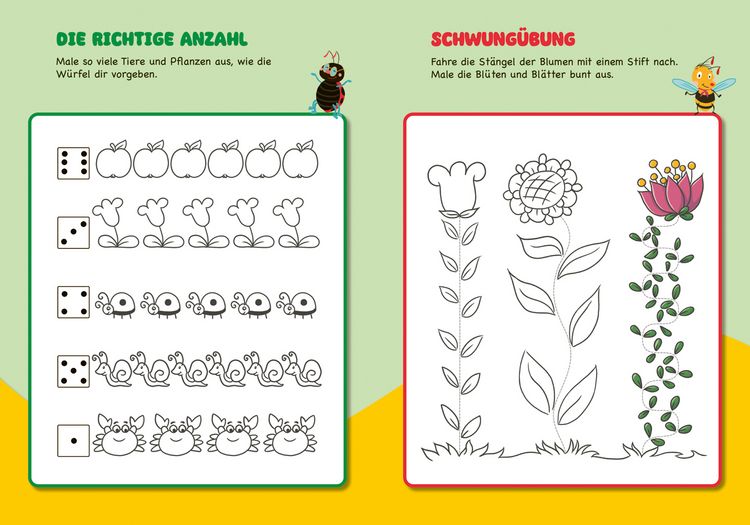 Produktbild: Malen und R&auml;tseln f&uuml;r Kindergartenkinder. Natur