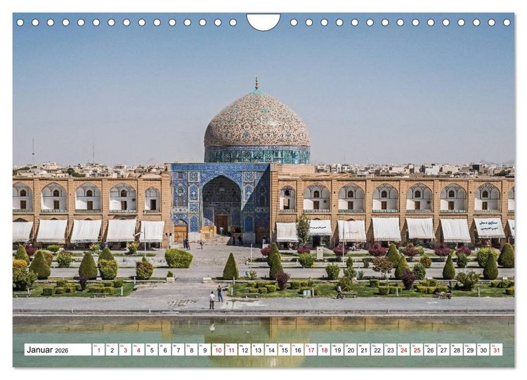 Produktbild: St&auml;dte des Irans - Isfahan (Wandkalender 2026 DIN A4 quer), CALVENDO Monatskalender
