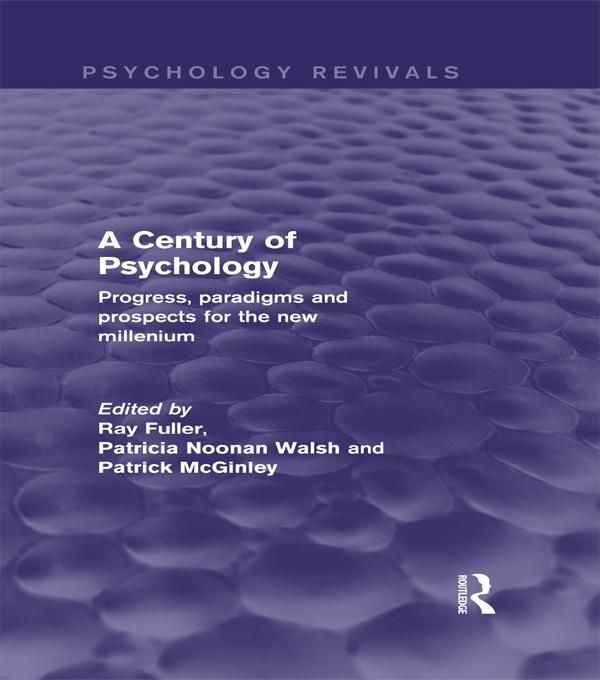 Produktbild: A Century of Psychology