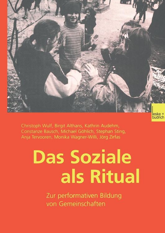 Produktbild: Das Soziale als Ritual