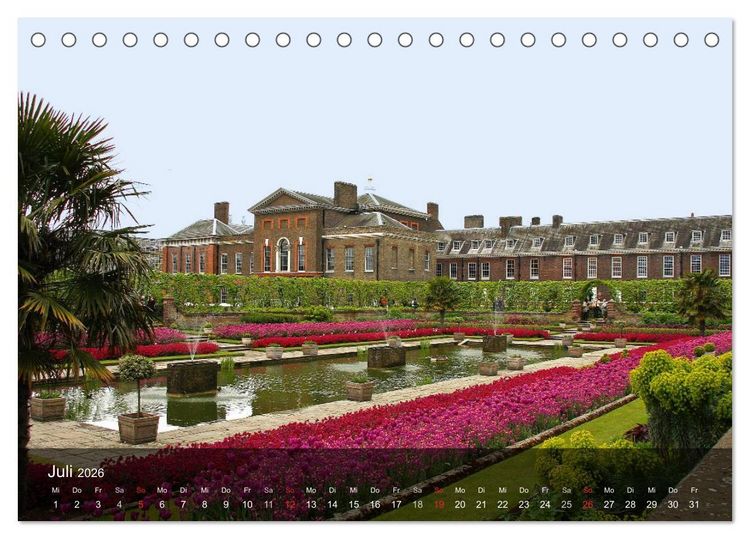 Produktbild: London (Tischkalender 2026 DIN A5 quer), CALVENDO Monatskalender