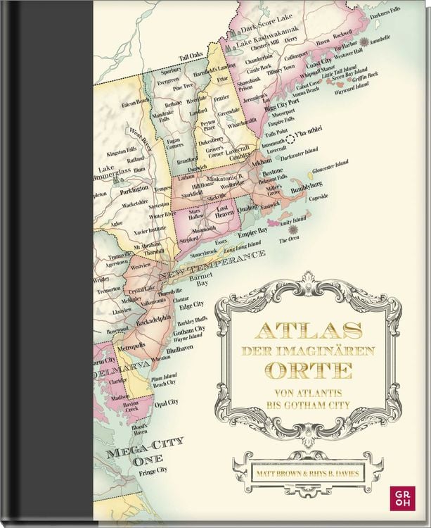 Produktbild: Atlas der imaginären Orte