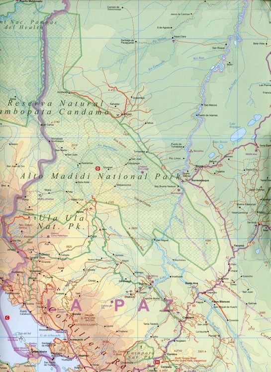 Produktbild: Bolivia 1:1 400 000