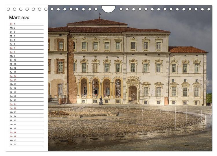 Produktbild: Piemont und Turin (Wandkalender 2026 DIN A4 quer), CALVENDO Monatskalender