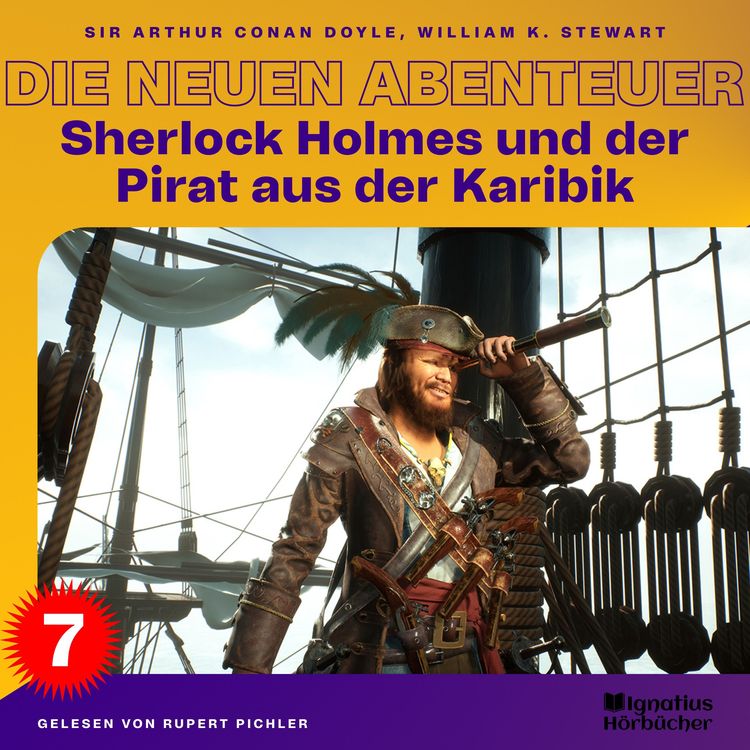 Produktbild: Sherlock Holmes und der Pirat aus der Karibik (Die neuen Abenteuer, Folge 7)