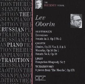 Produktbild: Die russische Klaviertradition-Lev Oborin
