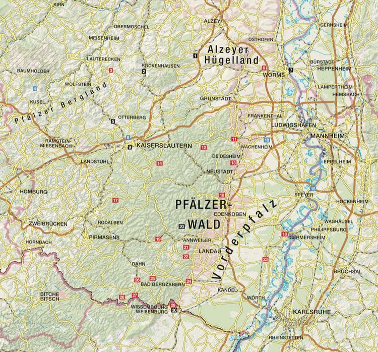 Produktbild: Historische Pfade Pfalz