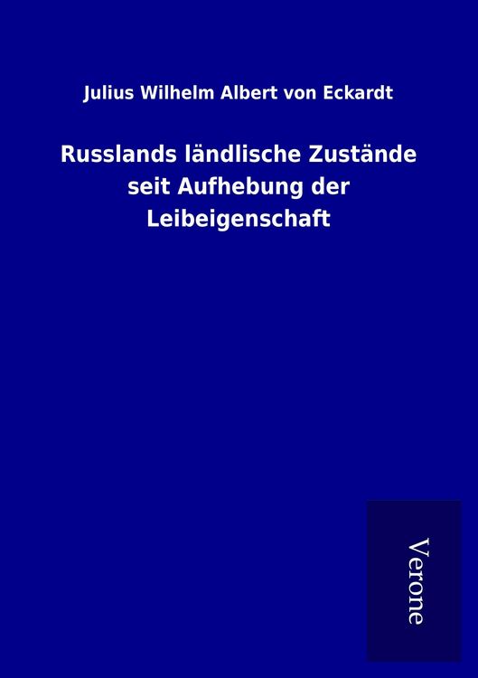 Produktbild: Russlands l&auml;ndlische Zust&auml;nde seit Aufhebung der Leibeigenschaft