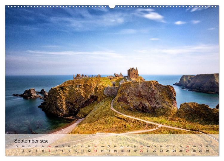 Produktbild: Scotland (hochwertiger Premium Wandkalender 2026 DIN A2 quer), Kunstdruck in Hochglanz