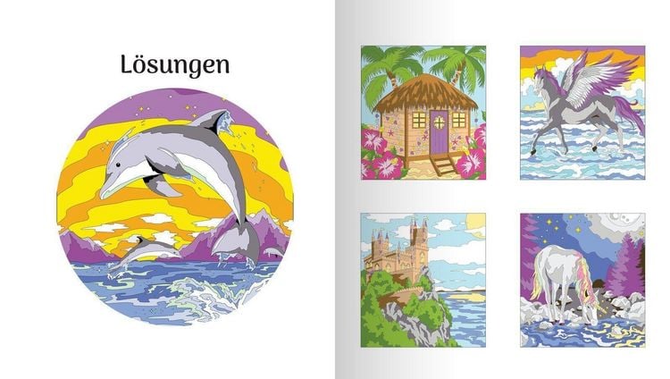Produktbild: Wunderbares Malen nach Zahlen &ndash; Verzauberter Ozean