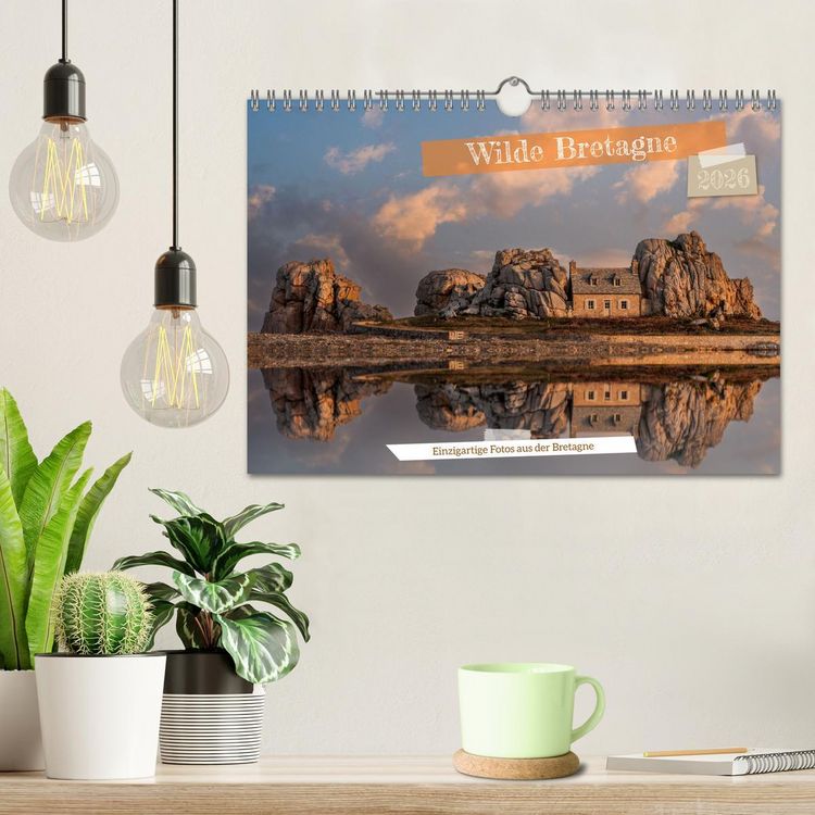Produktbild: Wilde Bretagne (Wandkalender 2026 DIN A4 quer), CALVENDO Monatskalender