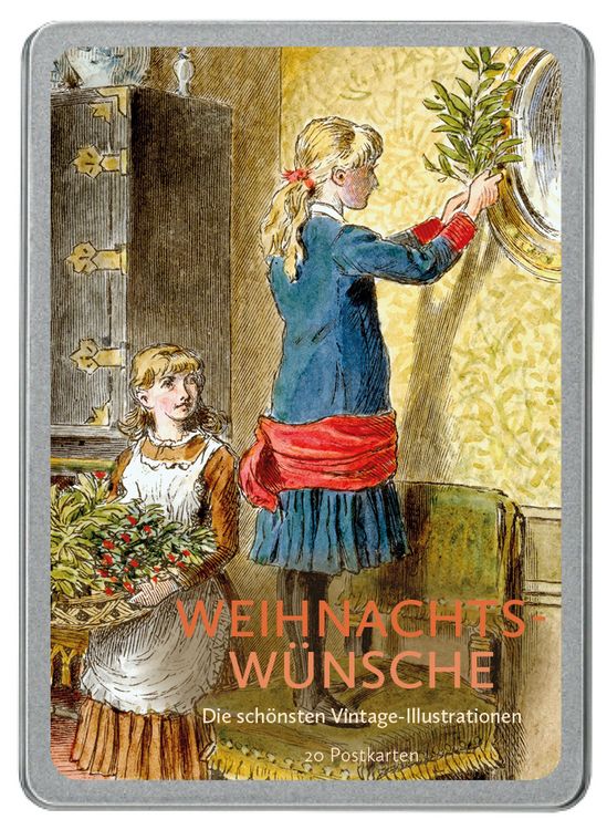 Produktbild: Weihnachtsw&uuml;nsche Postkarten VE 20