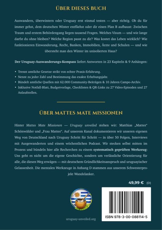 Produktbild: Der Uruguay-Auswanderungs-Kompass