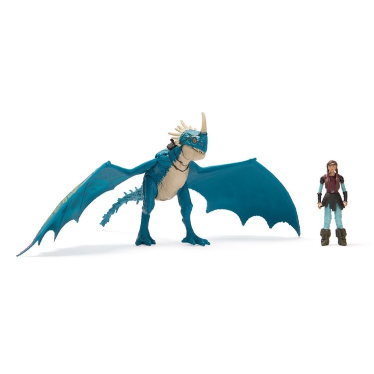 Produktbild: Drachenzähmen leicht gemacht - Wikinger & Drachen Actionfiguren-Set, Sturmpfeil & Astrid 