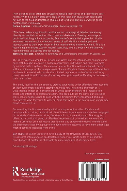 Produktbild: White-Collar Offenders and Desistance from Crime