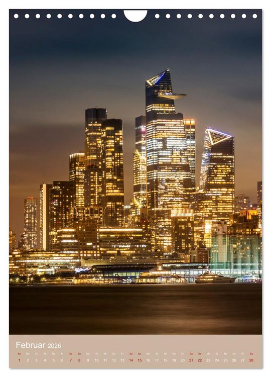 Produktbild: NEW YORK CITY Architektur und Atmosph&auml;re (Wandkalender 2026 DIN A4 hoch), CALVENDO Monatskalender