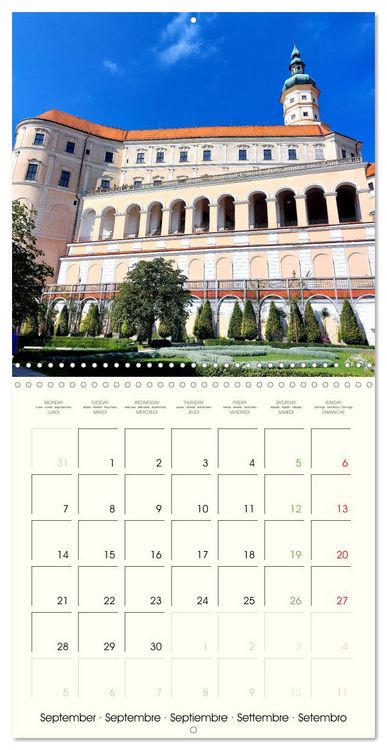 Produktbild: Highlights in the Czech Republic (Wall Calendar 2026 12 &times; 12 Inch) CALVENDO 12 Month Wall Calendar