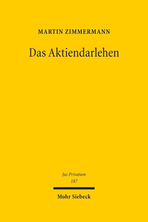 Produktbild: Das Aktiendarlehen