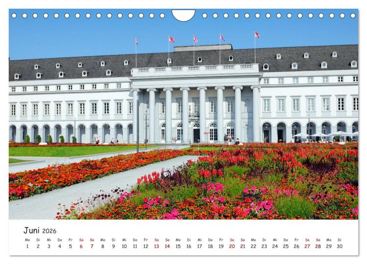 Produktbild: Der Mosel entlang - Ausflugsziele links und rechts des Ufers (Wandkalender 2026 DIN A4 quer), CALVENDO Monatskalender