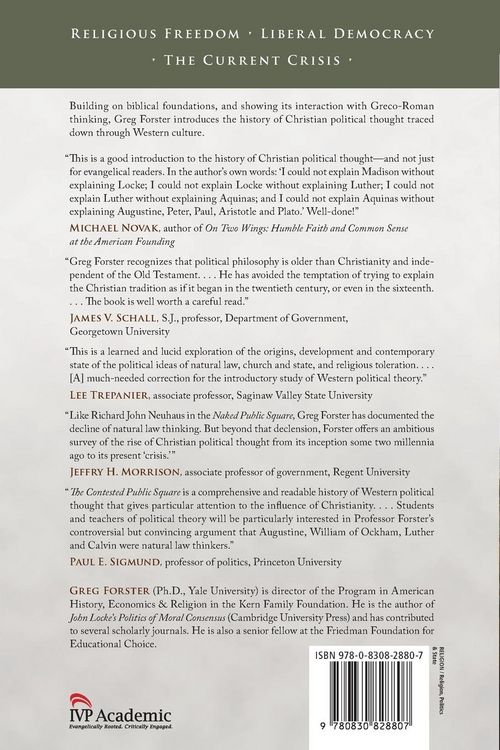 Produktbild: The Contested Public Square