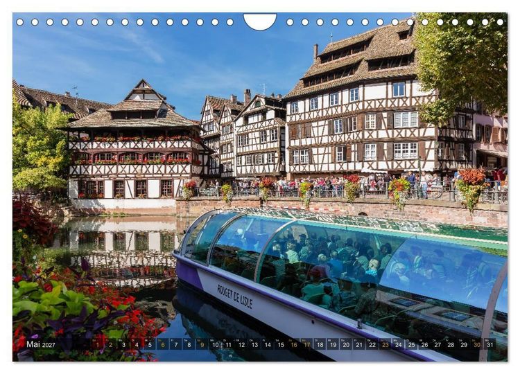 Produktbild: Stra&szlig;burg - ein fotografischer Streifzug (Wandkalender 2027 DIN A4 quer), CALVENDO Monatskalender