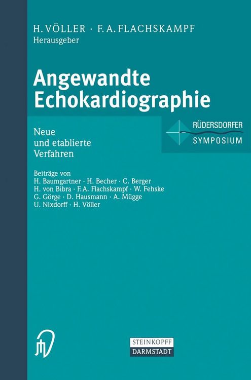 Produktbild: Angewandte Echokardiographie