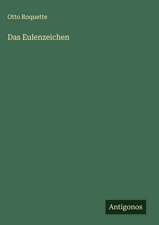Produktbild: Das Eulenzeichen