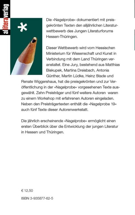 Produktbild: Nagelprobe 19