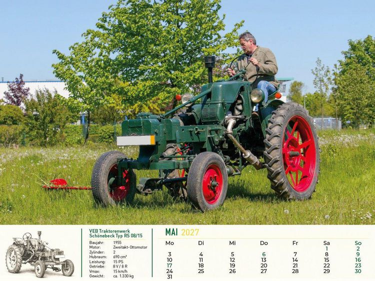 Produktbild: Faszination Schlepper Kalender 2027
