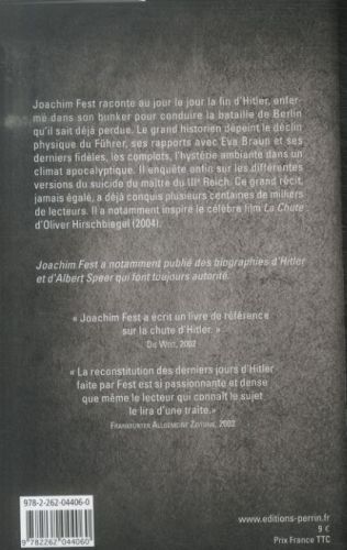 Produktbild: Les derniers jours de Hitler