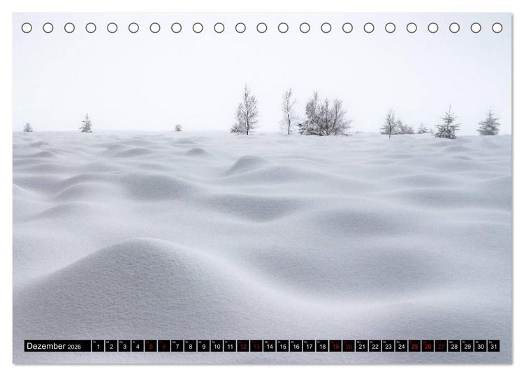 Produktbild: Das Hohe Venn (Tischkalender 2026 DIN A5 quer), CALVENDO Monatskalender