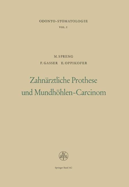 Produktbild: Zahn&auml;rztliche Prothese und Mundh&ouml;hlen-Carcinom
