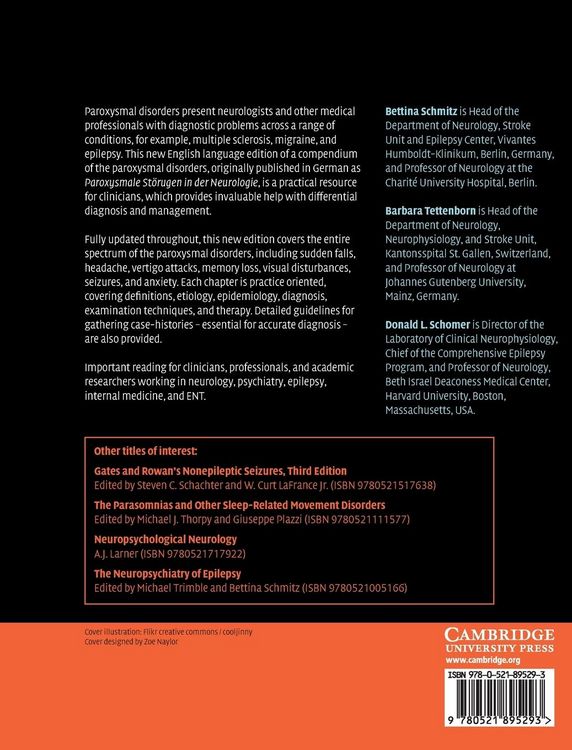 Produktbild: The Paroxysmal Disorders