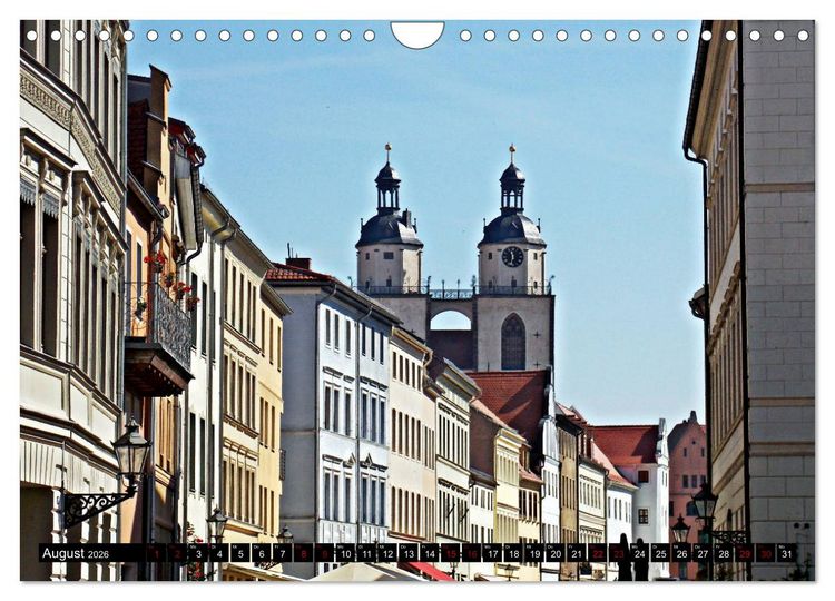 Produktbild: Rund um Martin Luther (Wandkalender 2026 DIN A4 quer), CALVENDO Monatskalender