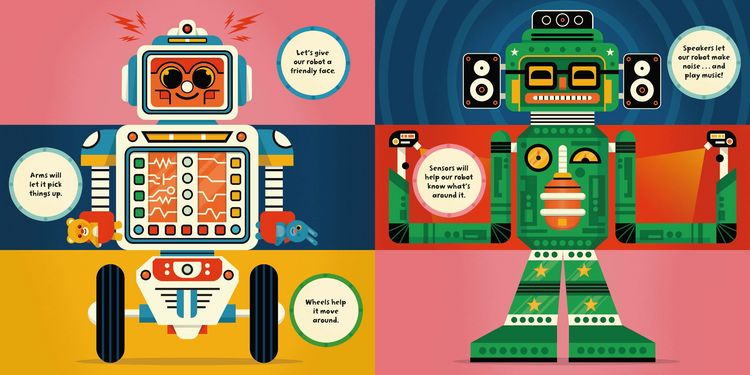 Produktbild: Flip, Flap, Build: Robots