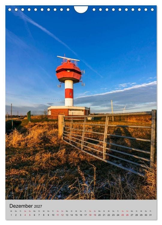 Produktbild: Leuchtt&uuml;rme an der Nordsee (Wandkalender 2027 DIN A4 hoch), CALVENDO Monatskalender