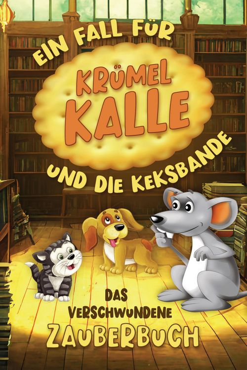 Produktbild: Das verschwundene Zauberbuch - Ein Fall f&uuml;r Kr&uuml;mel Kalle und die Keksbande
