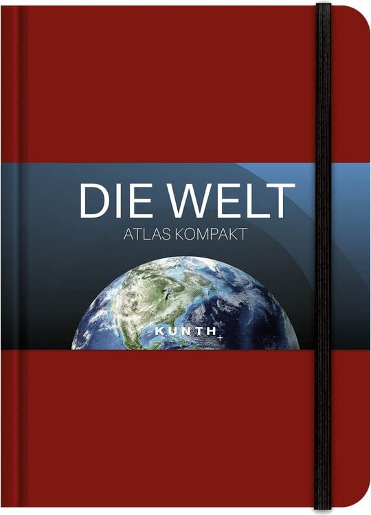 Produktbild: Taschenatlas Die Welt - Atlas kompakt, rot