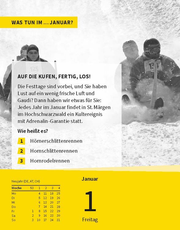 Produktbild: Langenscheidt Quizkalender Deutsch 2027