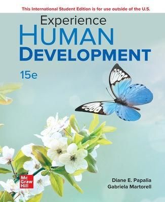 Produktbild: Papalia, D: Experience Human Development ISE