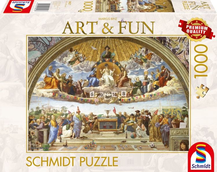 Produktbild: Disputation des Heiligen Sakraments 2024​, Puzzle Markus Binz 1.000 Teile