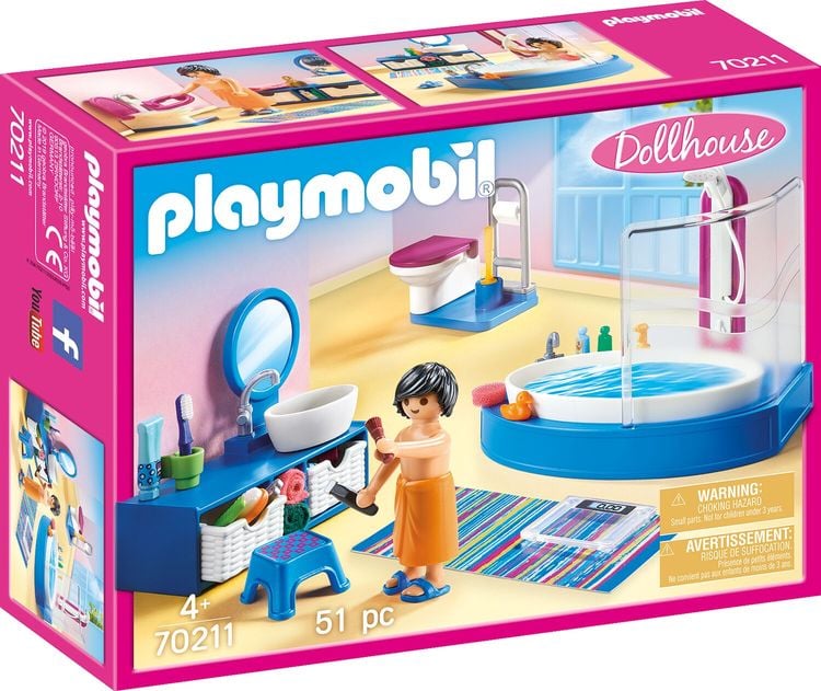 Produktbild: PLAYMOBIL® 70211 Badezimmer