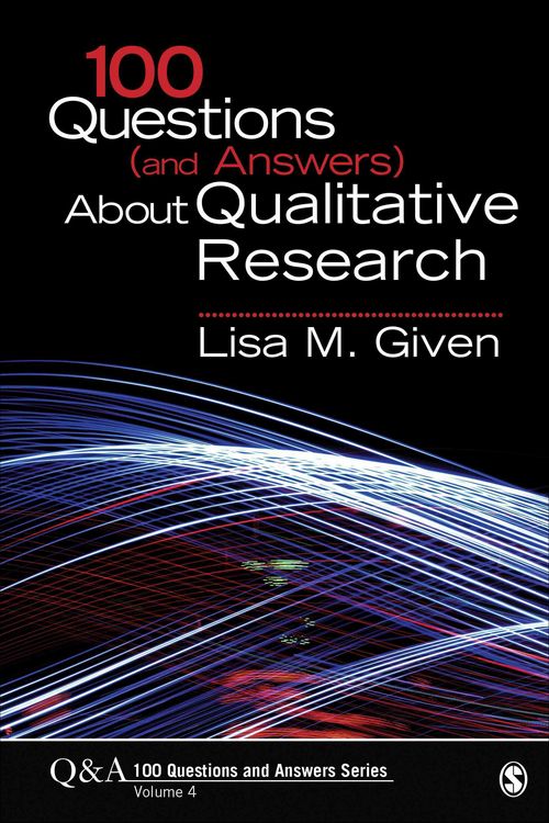 Produktbild: 100 Questions (and Answers) About Qualitative Research